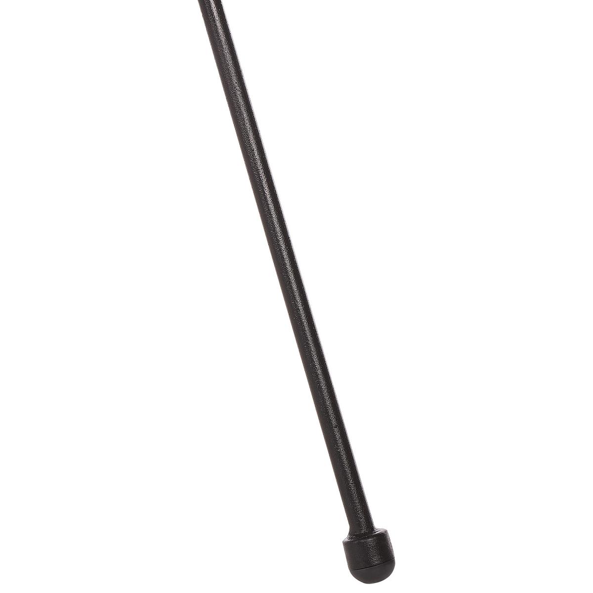 RATTANSTUHL Kunststoff orange 70 cm Acapulco II - Schwarz/Orange, Kunststoff (70/87/90cm) - Beliani