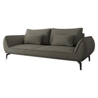 SCHLAFSOFA Cavo 3R - Dunkelgrau/Schwarz, Holz/Textil (249/86/118cm) - MIRJAN24