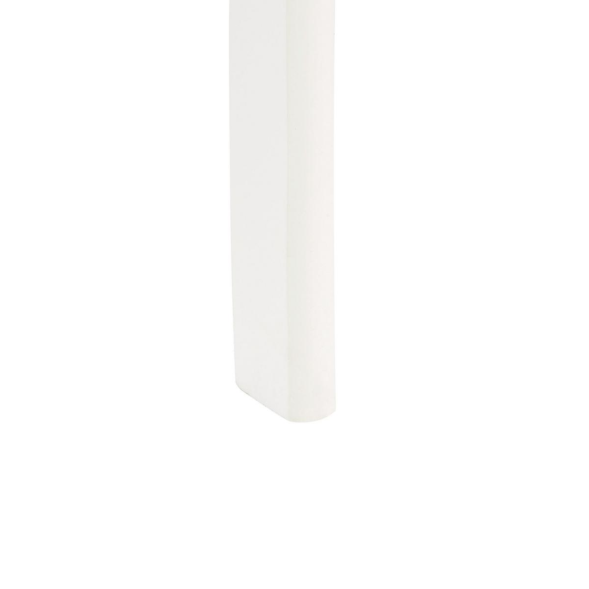 KONSOLENTISCH weiß mit 3 Schubladen Lamar - Weiß, Holzwerkstoff (35/91/75cm) - Beliani