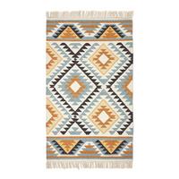 KELIM-TEPPICH Agra handgewebt 160/230 cm - Multicolor, Textil (160/230cm) - Homescapes