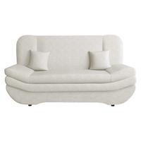 SCHLAFSOFA Weronika - Creme/Schwarz, Holz/Kunststoff (200/95/90cm) - MIRJAN24