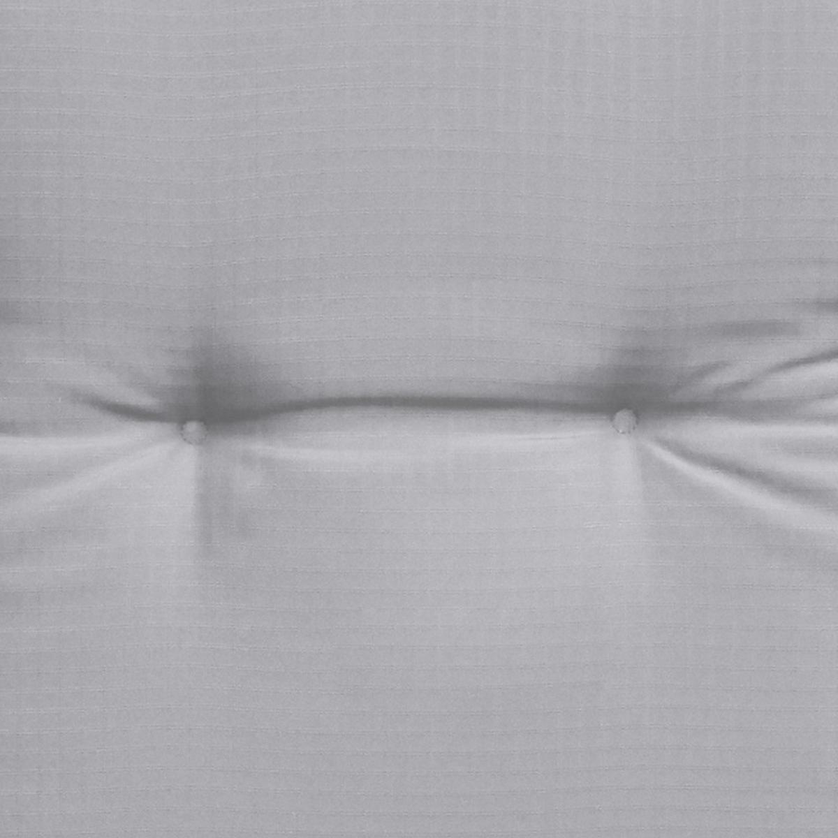 NIEDERLEHNERAUFLAGE Flair NL 100/50/8cm Hellgrau (6tlg) - Hellgrau, Textil (50/6/100cm) - Beautissu 