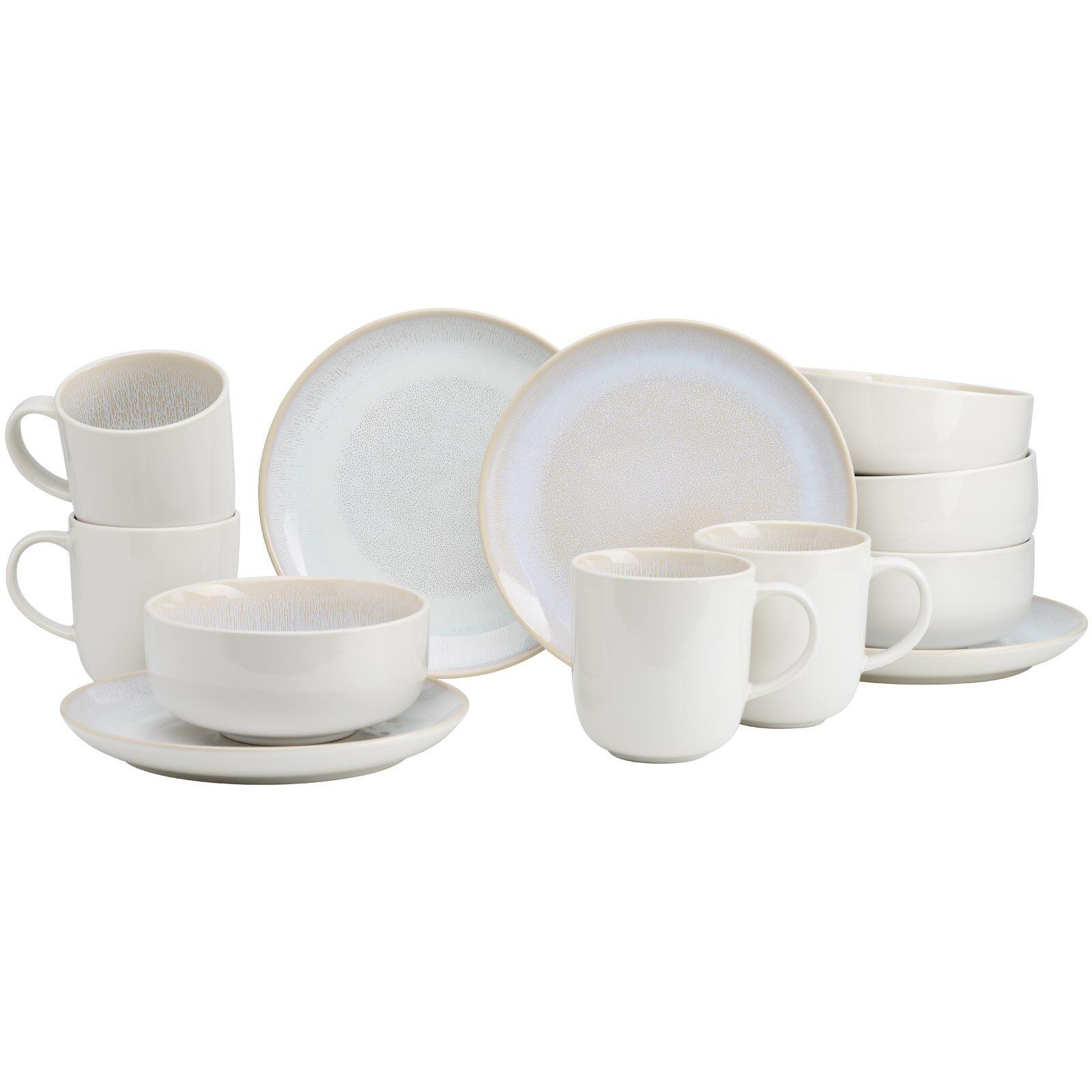 FRÜHSTÜCKS-SET Laredo beige 12-tlg. - Beige, Keramik (2/2/2cm) - Ritzenhoff Breker