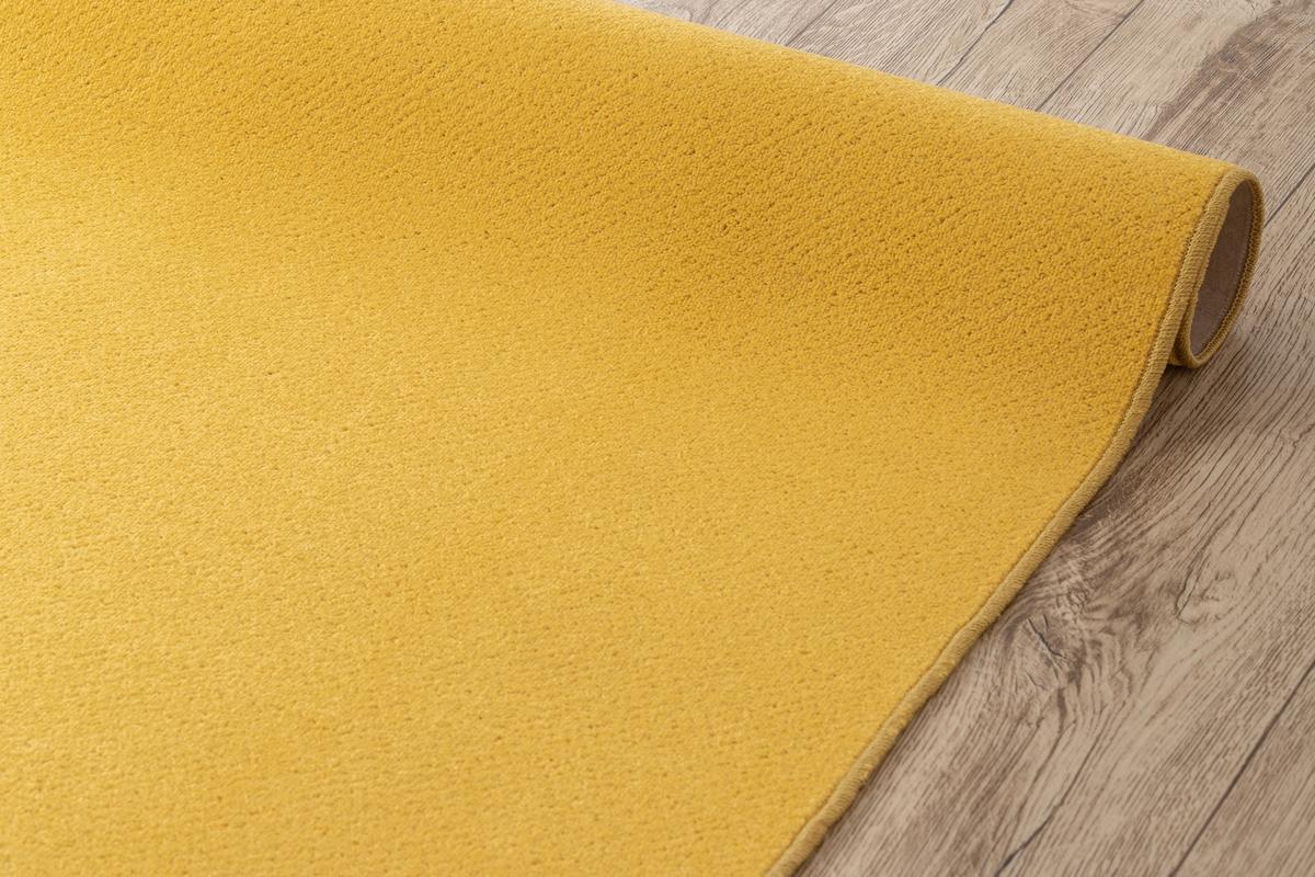 LÄUFERBODEN ETON 100/250 cm - Gelb, Textil (100/250cm) - rugsX