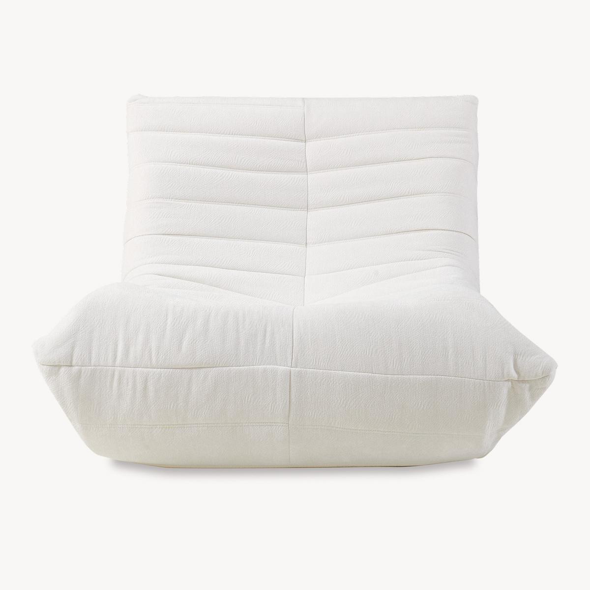 BODENSESSEL Kodsø - Beige, Textil (90/75/100cm) - [en.casa]