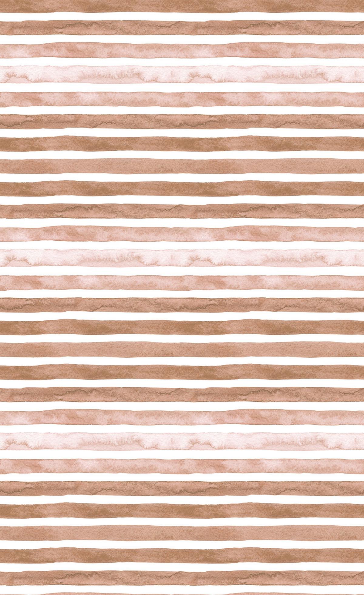 ROLLO LICHTDURCHLÄSSIG 110x180 cm Braun bemalte Streifen - Braun, Textil (110/180cm) - TULUP