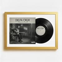 SCHALLPLATTEN RAHMEN 40/60 für Cover & Vinyl - Goldfarben, Holz (60/40cm) - K-Möbel