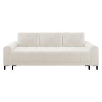 SCHLAFSOFA Aris - Creme/Schwarz, Holz/Textil (238/92/95cm) - MIRJAN24