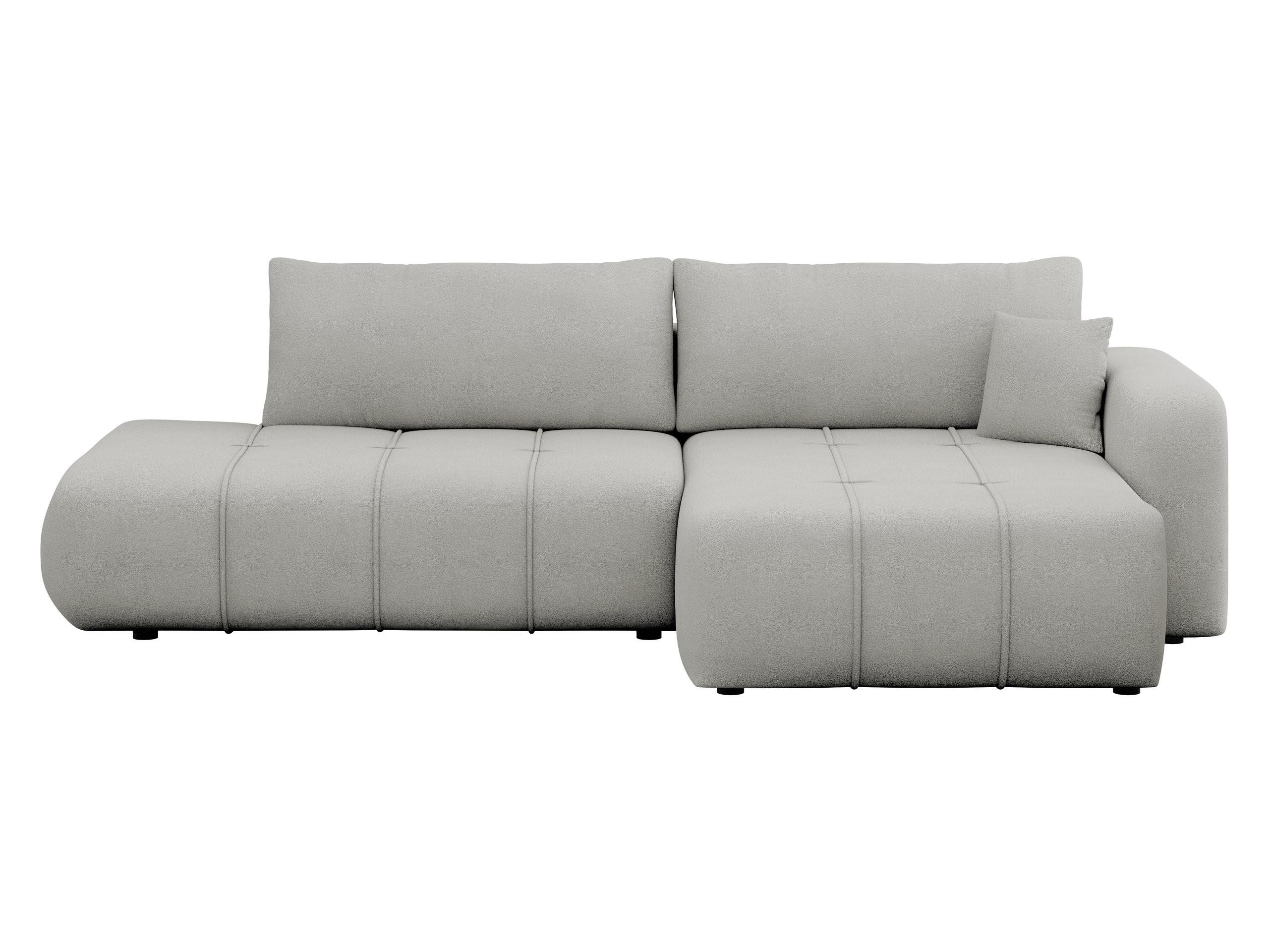 ECKSOFA Furyn O, Seite: Rechts - Schwarz/Grau, Holzwerkstoff/Kunststoff (262/145cm) - MIRJAN24
