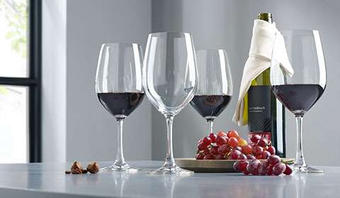 4-teiliges Bordeauxglas-Set von Spiegelau bei mömax.