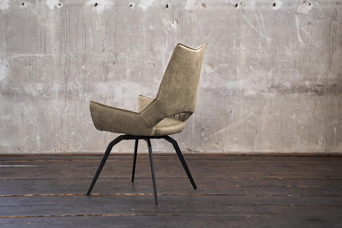 DREHSTUHL SIVO Beige Webstoff - Beige, Textil (57/95/56cm) - KAWOLA