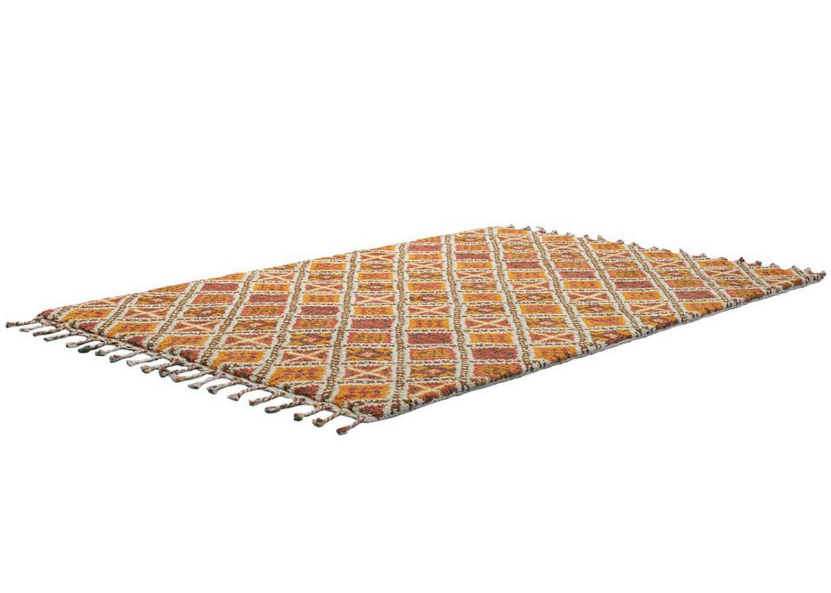 BERBERTEPPICH Marmoucha 250x300 cm - Terracotta, Textil (250/300cm) - THEKO