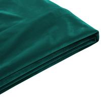BETTRAHMENBEZUG Samtstoff 180/200 cm Smaragdgrün Fitou - Smaragdgrün, Textil (190/214cm) - Beliani