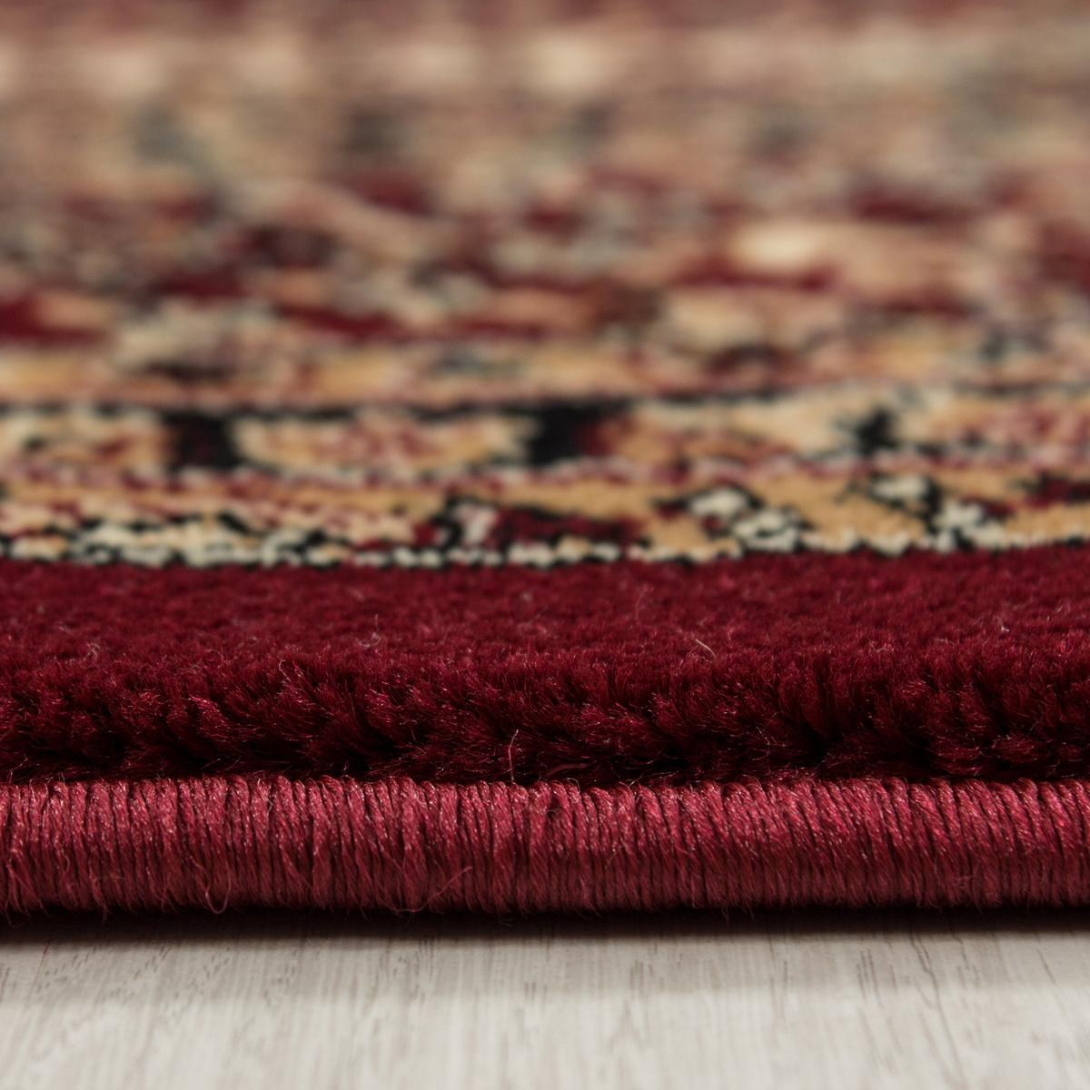 TEPPICH Kurzflor TANNHEIM in Rot, orientalisch, 160 x 230 cm - Rot, Textil (230/160cm) - KADIMA DESIGN