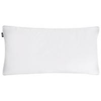 KOPFKISSEN Weiß 80/40 cm Vihren - Weiß, Naturmaterialien (80/40cm) - Beliani