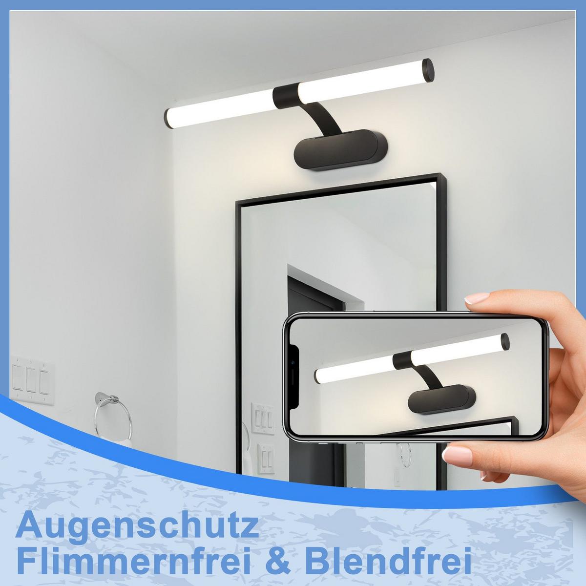 SPIEGELLEUCHTE HALLE 60/9.6/16.8 CM - Schwarz, Metall (60/9.6/16.8cm) - Nettlife