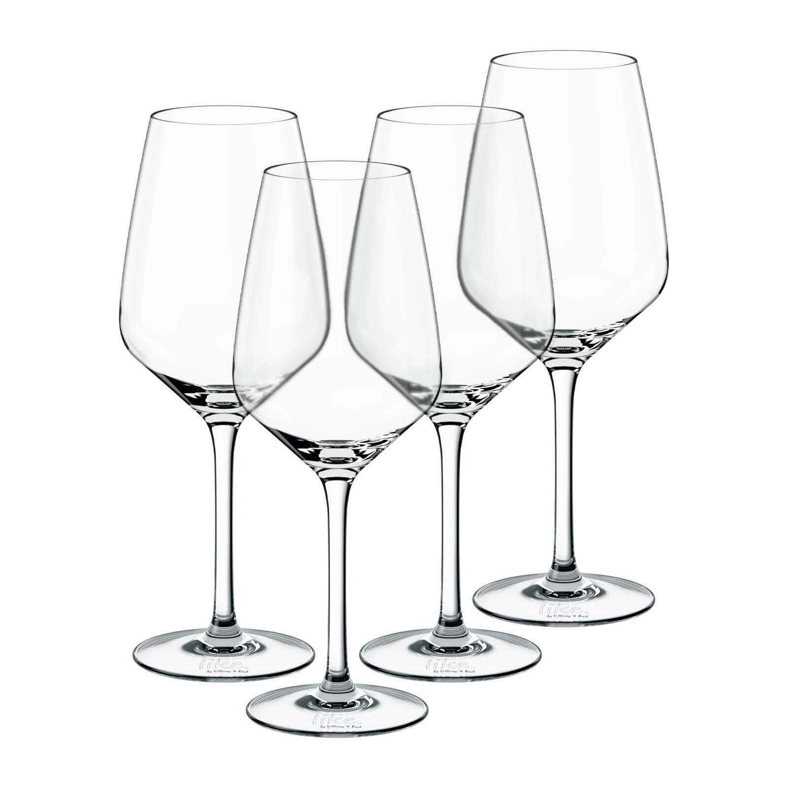 WEISSWEINGLÄSER Essential transparent 120 ml 4er Set - Transparent, Glas (0.12L) - like.Villeroy & Boch