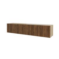LOWBOARD ZENO-W 2x100x40x40 cm - Artisan / Katania - Eiche Wotan, Holzwerkstoff (200/40/40cm) - ALTDECOR