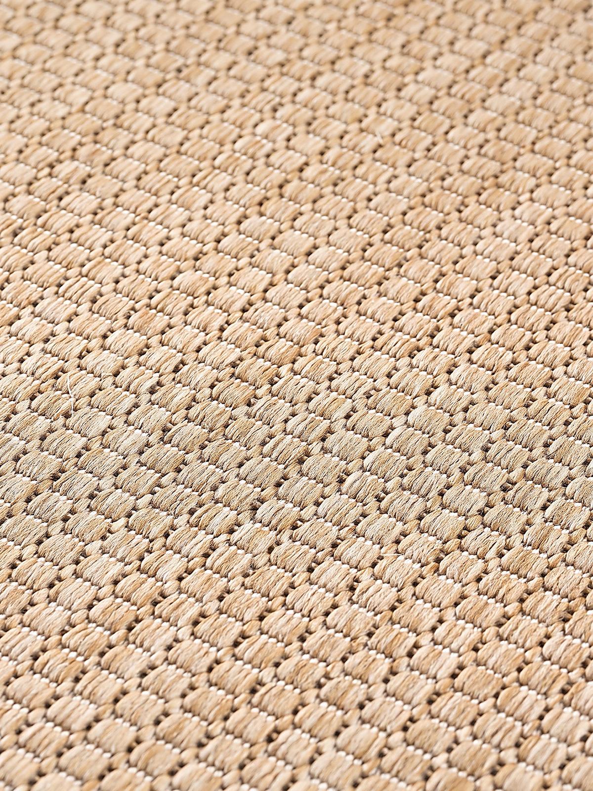 LÄUFER Outdoor, Fußbodenheizung-geeignet, VIGOLENO in Sand, 80 x 150 cm - Beige, Textil (80/150cm) - KADIMA DESIGN
