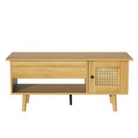 COUCHTISCH Brown 109.98/59.49/15.98 cm - Braun, Holz (110/60/16cm) - Urban Meuble
