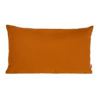 KISSENHÜLLE Wunschton sanddorn-orange 30/50 cm - Orange, Textil (30/50cm) - beties Heimtextil