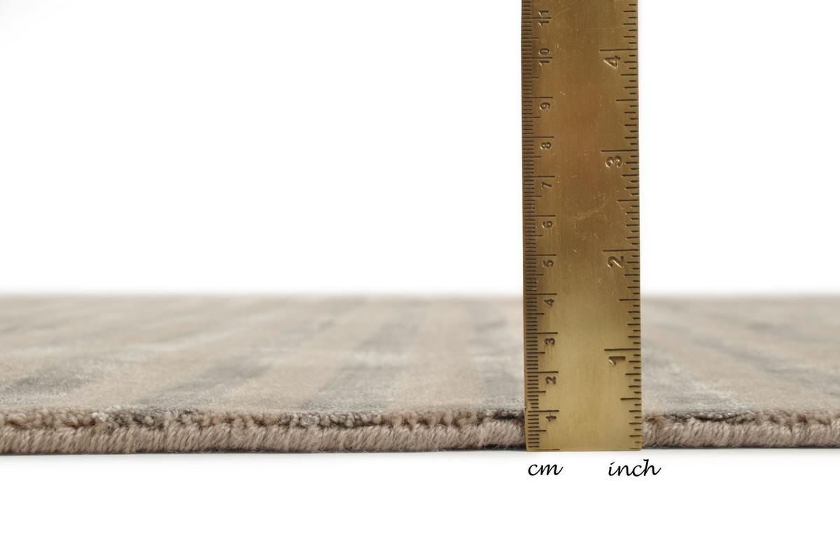 HANDWEBTEPPICH Miami 90x160 cm - Beige, Textil (90/160cm) - THEKO