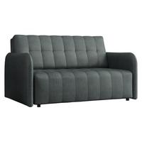 SCHLAFSOFA Viva Grand III - Blaugrau/Schwarz, Holz/Kunststoff (145/85/95cm) - MIRJAN24