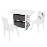 SITZGRUPPE Kinder - Weiß, Holzwerkstoff (30.5/54/30.5cm) - Joyz