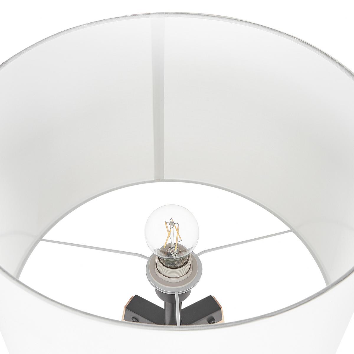 STEHLAMPE Bluff 41/41/149 cm - Hellbraun, Holz (41/41/149cm) - Beliani
