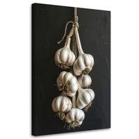 LEINWANDBILD Essen & Trinken 40x60cm - Weiß, Textil (40/60cm) - Feeby