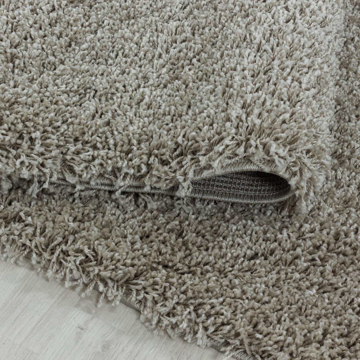 TEPPICH Hochflor SPREE in Natur, einfarbig, 120 x 170 cm - Beige, Textil (170/120cm) - KADIMA DESIGN