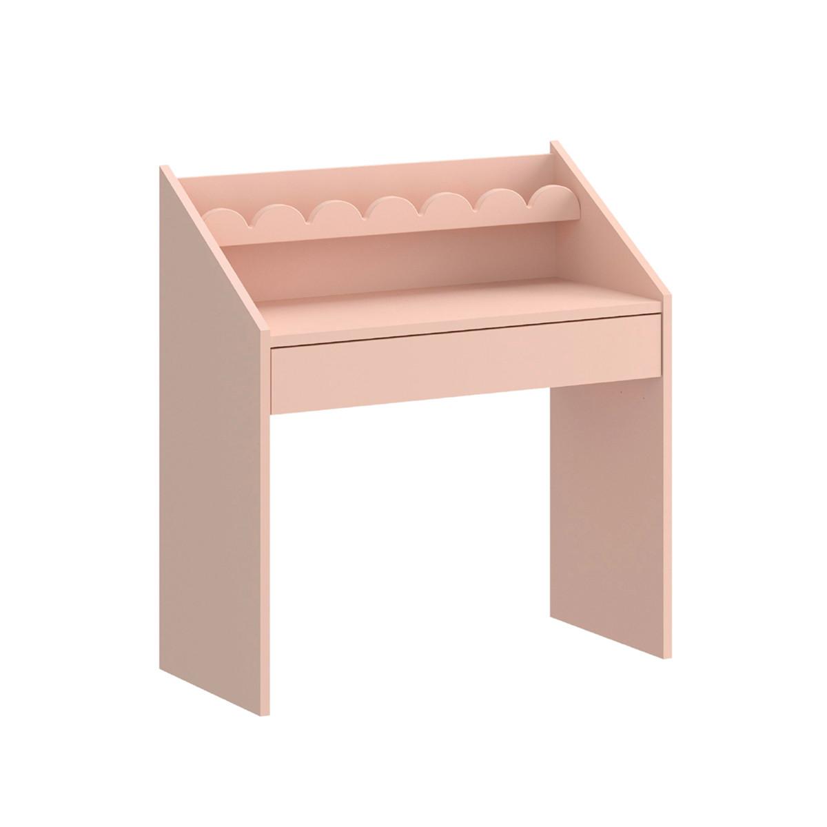SCHREIBTISCH Book Nook Rose - Pink, Holzwerkstoff (71/76/33cm) - Petits-meubles