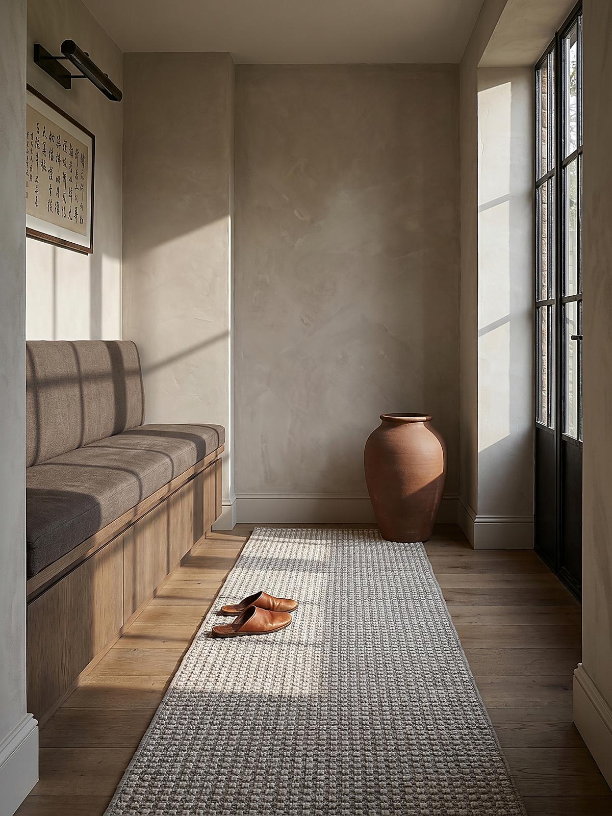 KURZFLORTEPPICH Waschbar NORA, einfarbig, aus Polyester, Grau, 78 x 300 cm - Grau, Textil (300/78cm) - KADIMA DESIGN