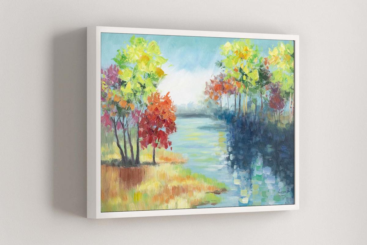 ACRYLBILD HANDGEMALT 90/60 cm - Multicolor, Holz/Textil (90/60cm) - KUNSTLOFT