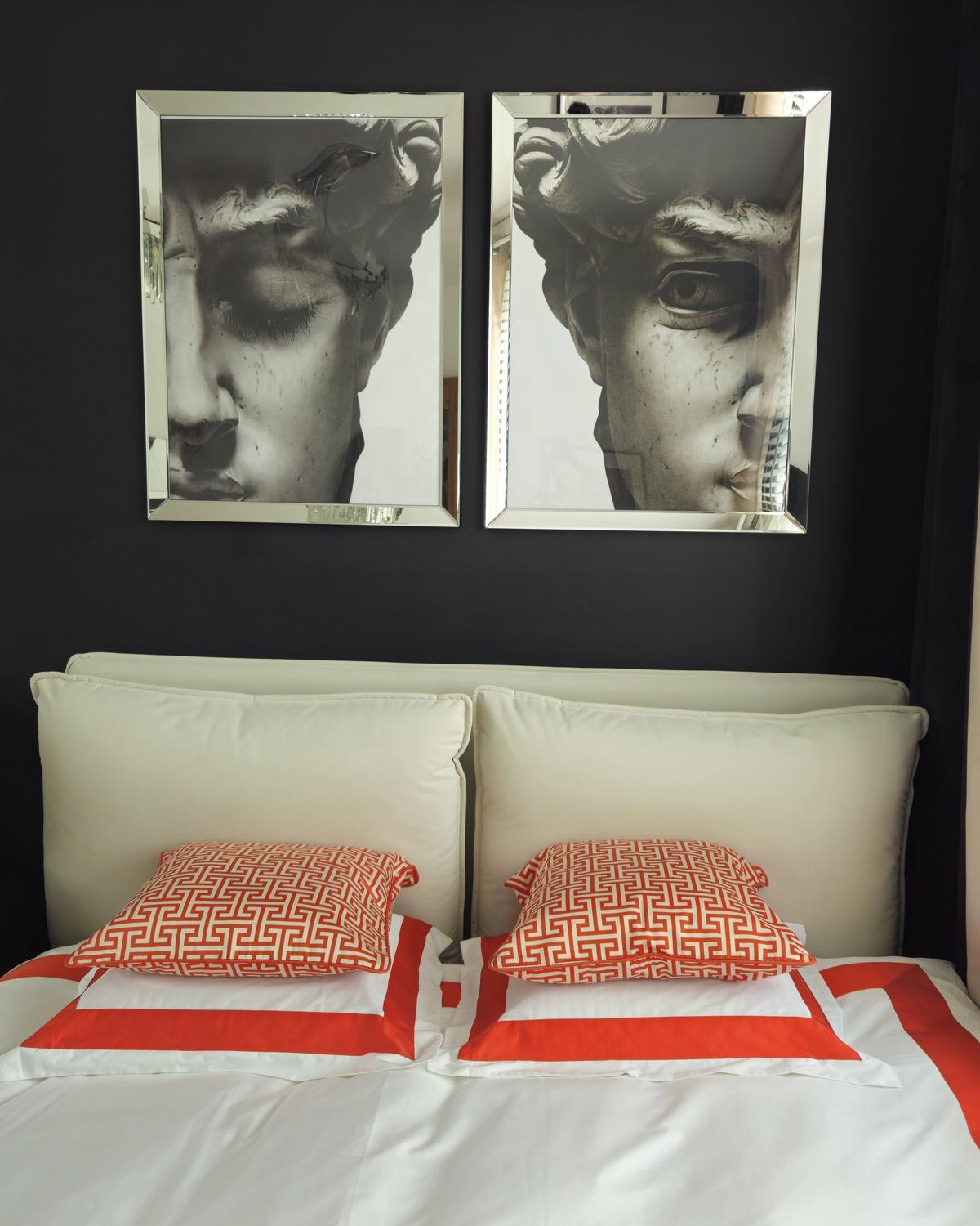 BETT 160/200cm Cremeweiß Bajonna - Creme, Textil (160/200cm) - Beliani