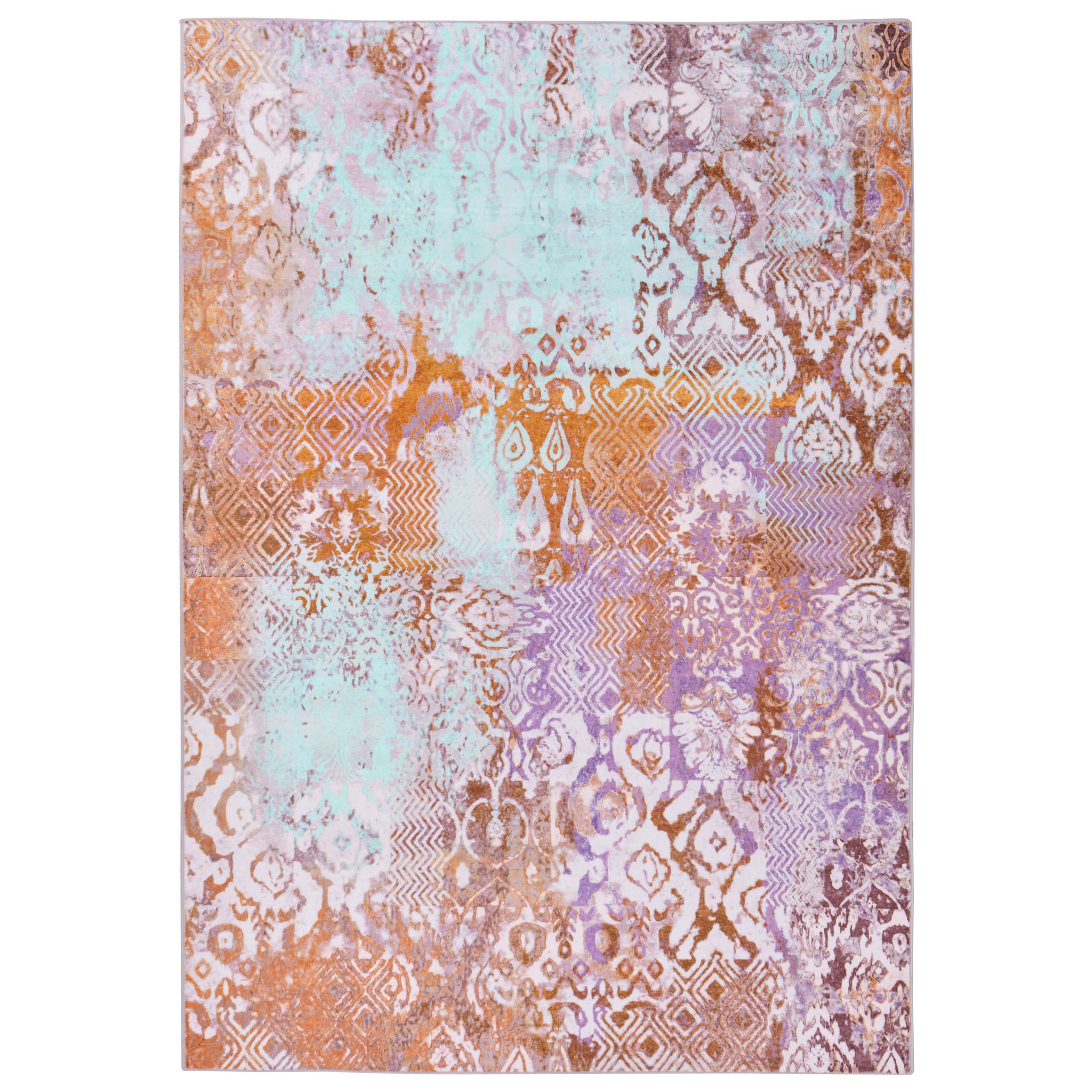 TEPPICH Bunt 160/230 cm Zenvira - Multicolor, Textil (160/230cm) - Beliani