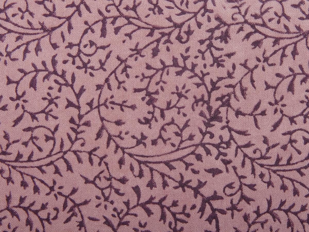 DEKOKISSEN Rosa 45/45 cm Romneya - Pink, Textil (45/45cm) - Beliani