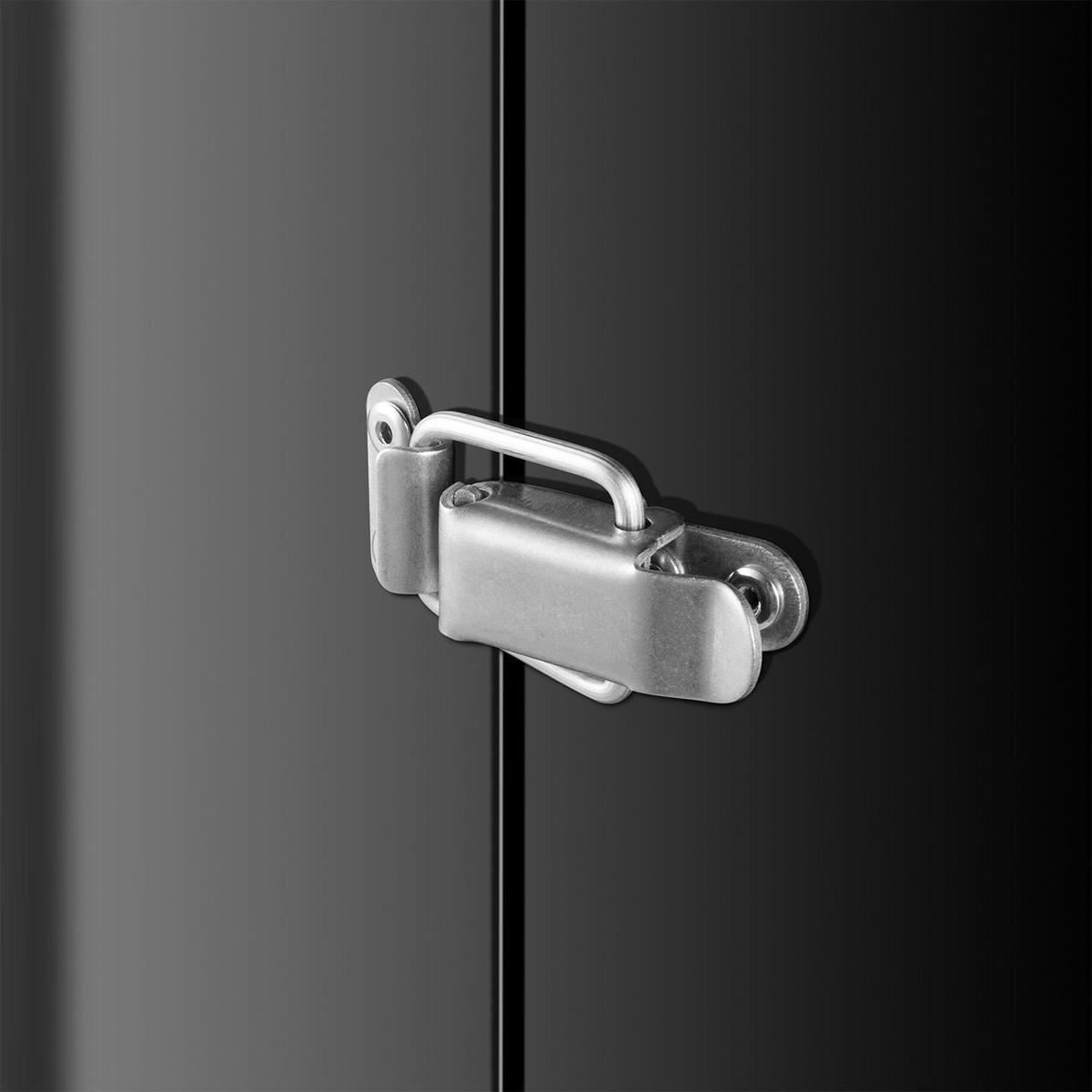 GASHEIZUNG Cuna - Schwarz, Metall (38/137/38cm) - Juskys