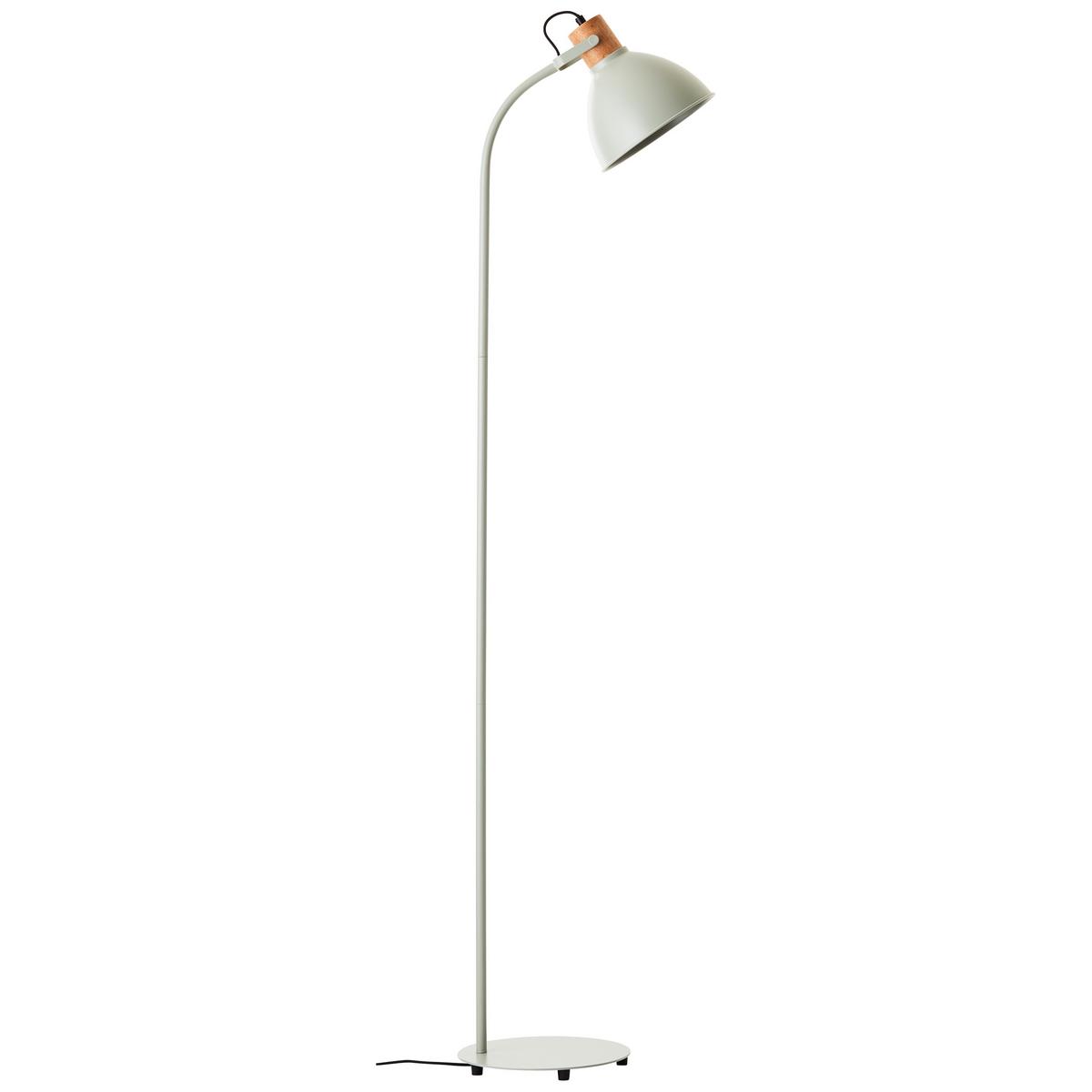 STANDLEUCHTE Erena 94556/63 - Grün, Holz (35/25/150cm) - Brilliant