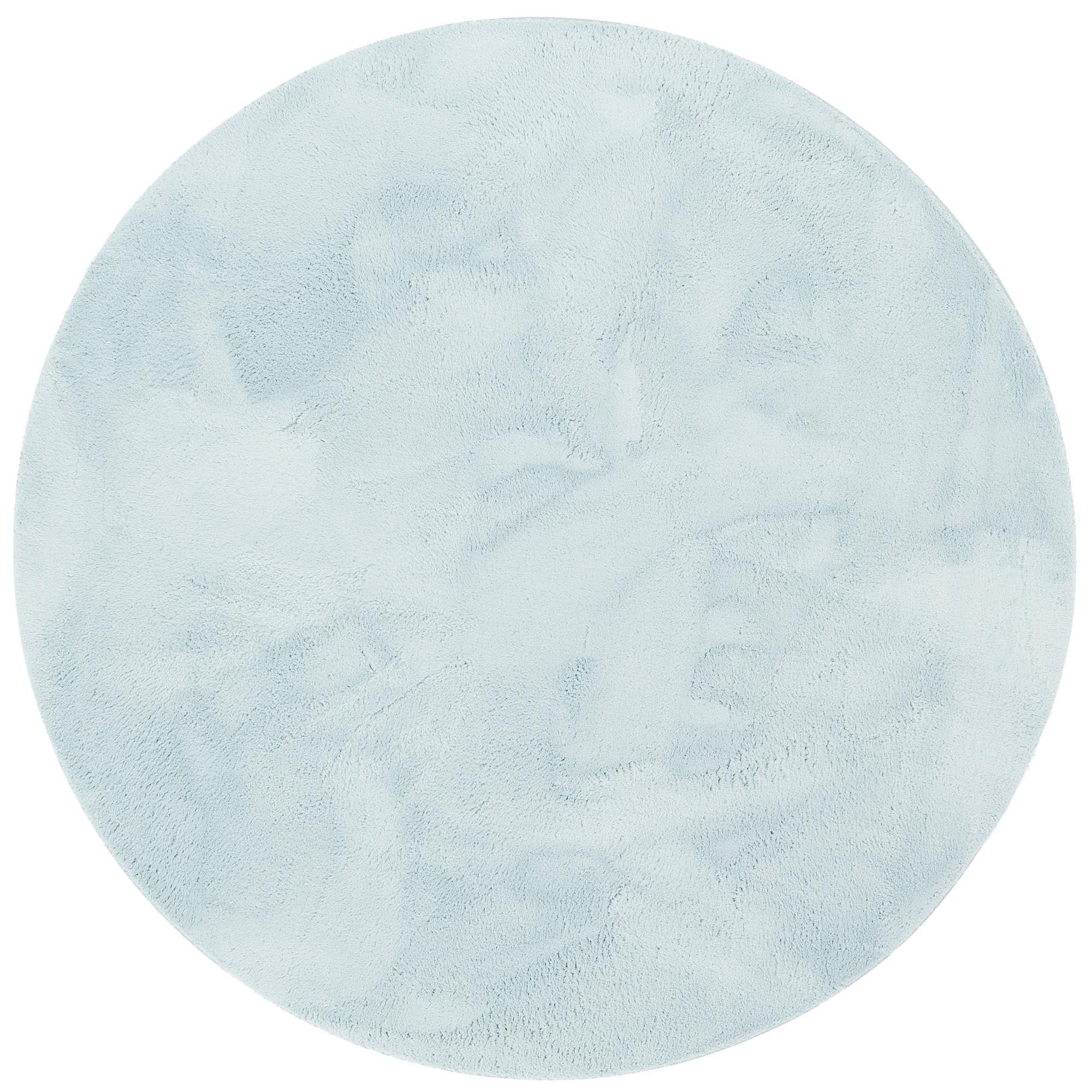 KINDER SUPER SOFT FELLTEPPICH PEARL KIDS RUND - Blau, Textil (200/200cm) - Pergamon