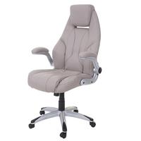 BÜROSTUHL Grau - Grau, Textil (68/128/80cm) - MCW