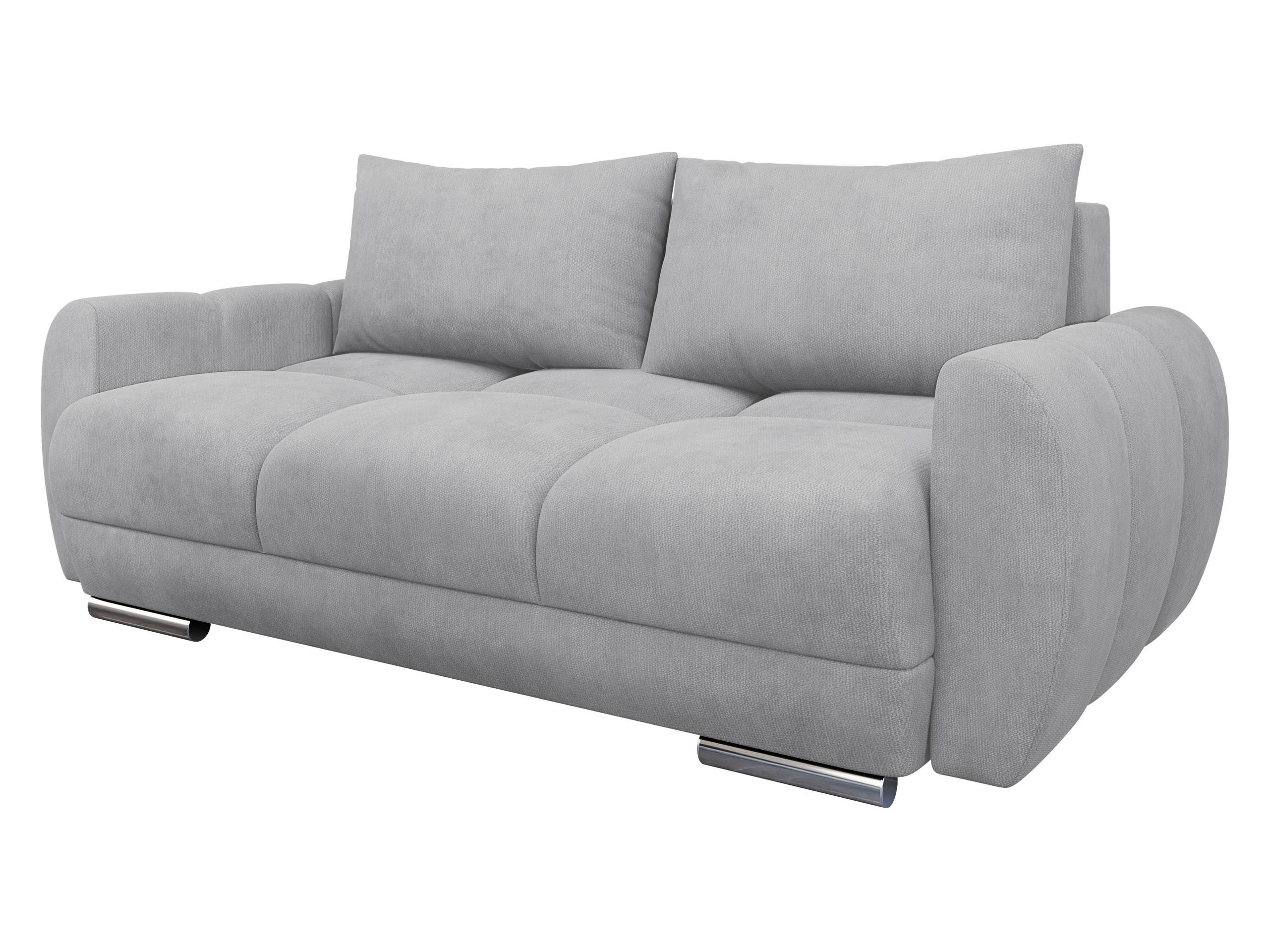 SOFA Logo 2 - Silberfarben, Holz/Kunststoff (186/89/97cm) - MIRJAN24