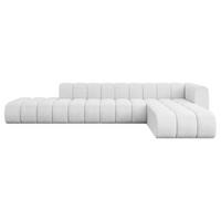 ECKSOFA modulares Sofa Zuvon-L2 - 387x177x70 cm Weiß - Weiß, Holzwerkstoff/Textil (387/177cm) - ALTDECOR