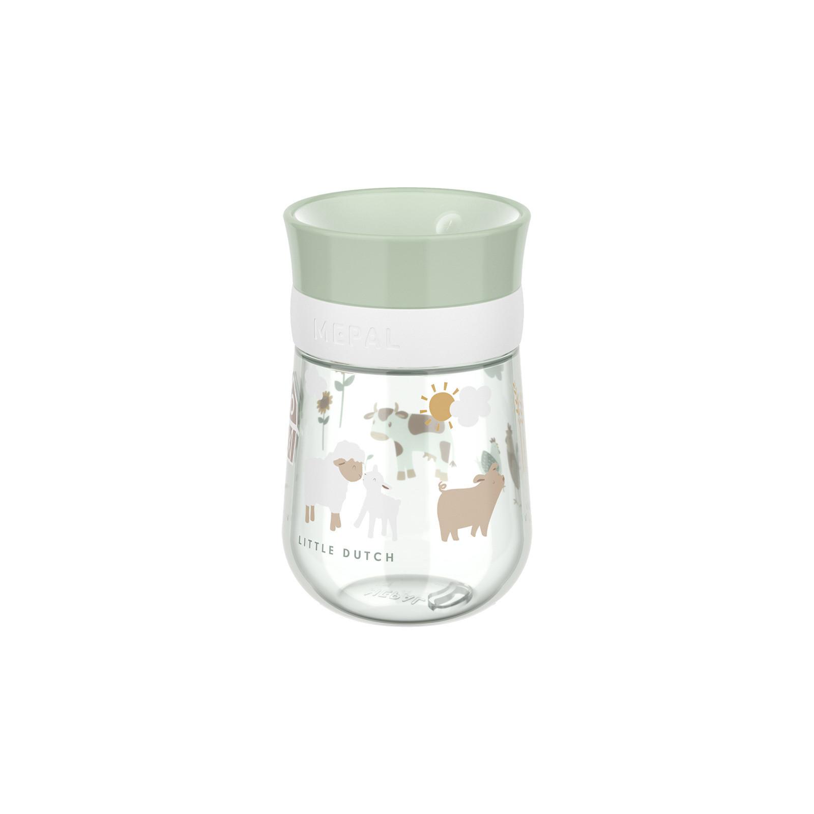 360° TRINKLERNBECHER Mio (2025) Little Farm 300 ml - Grün, Kunststoff (0.3L) - Mepal