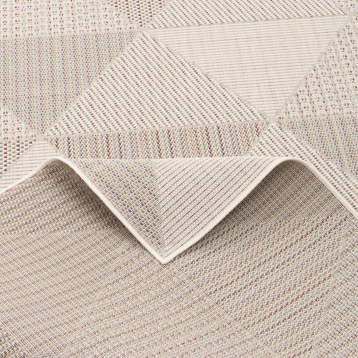 IN & OUTDOOR TEPPICH FLACHGEWEBE CAMPUS RAUTEN - Beige, Textil (160/230cm) - Pergamon