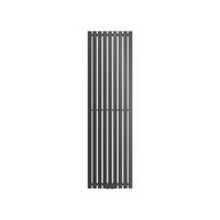 BADHEIZKÖRPER Stella 480x1600 mm Anthrazit mit Mittelanschluss - Anthrazit, Metall (48/160/5cm) - LuxeBath