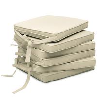 STUHLKISSEN Loft SK 45x40x5cm Natur (6tlg) - Naturfarben, Textil (45/40/30cm) - Beautissu 