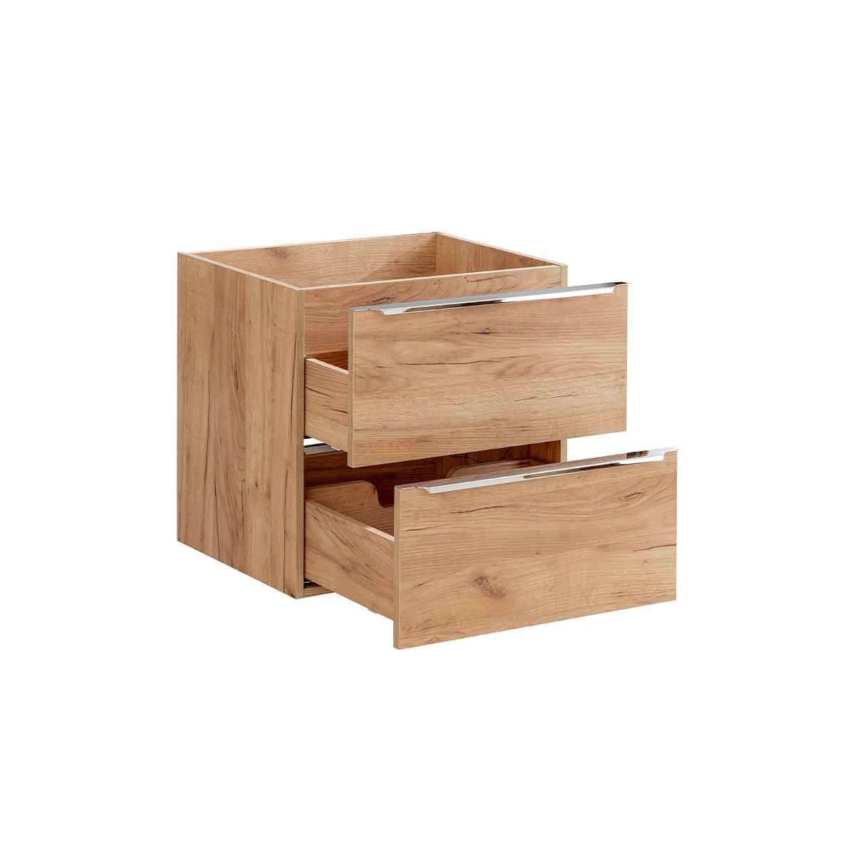 WASCHTISCHUNTERSCHRANK 60cm April Holz - Braun, Holzwerkstoff (60/57/46cm) - Petits-meubles