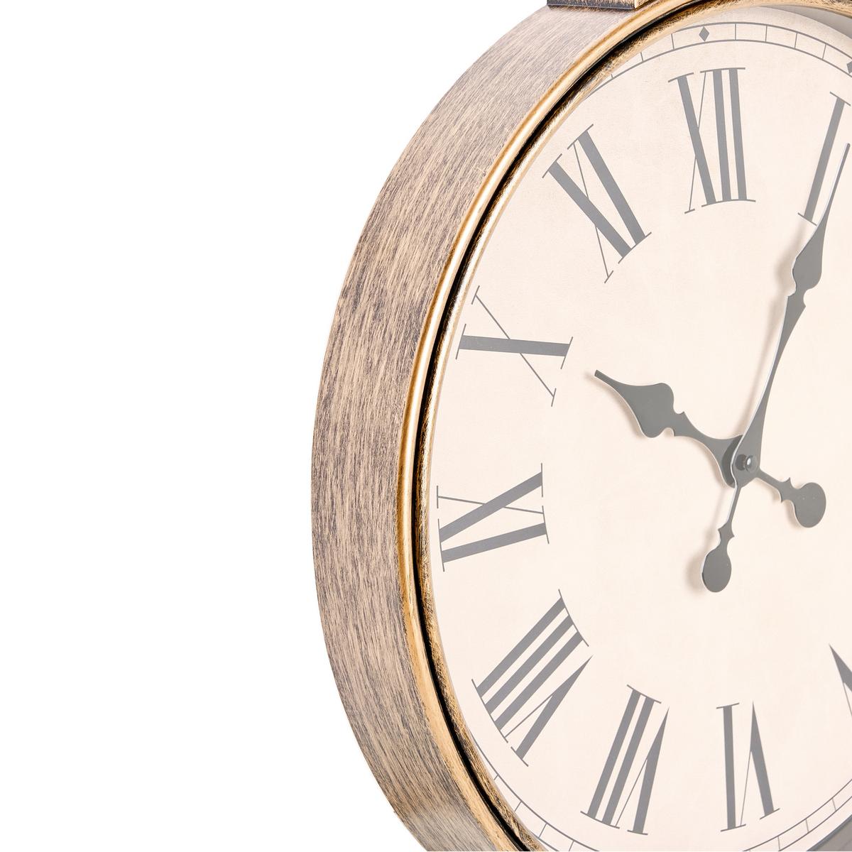 WANDUHR Gold Gandia - Beige/Goldfarben, Kunststoff (40/51/5cm) - Beliani