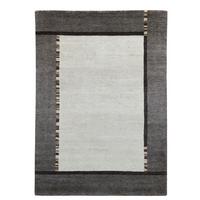 WOLLTEPPICH Heaven 70x140 cm - Grau, Textil (70/140cm) - Natur Pur